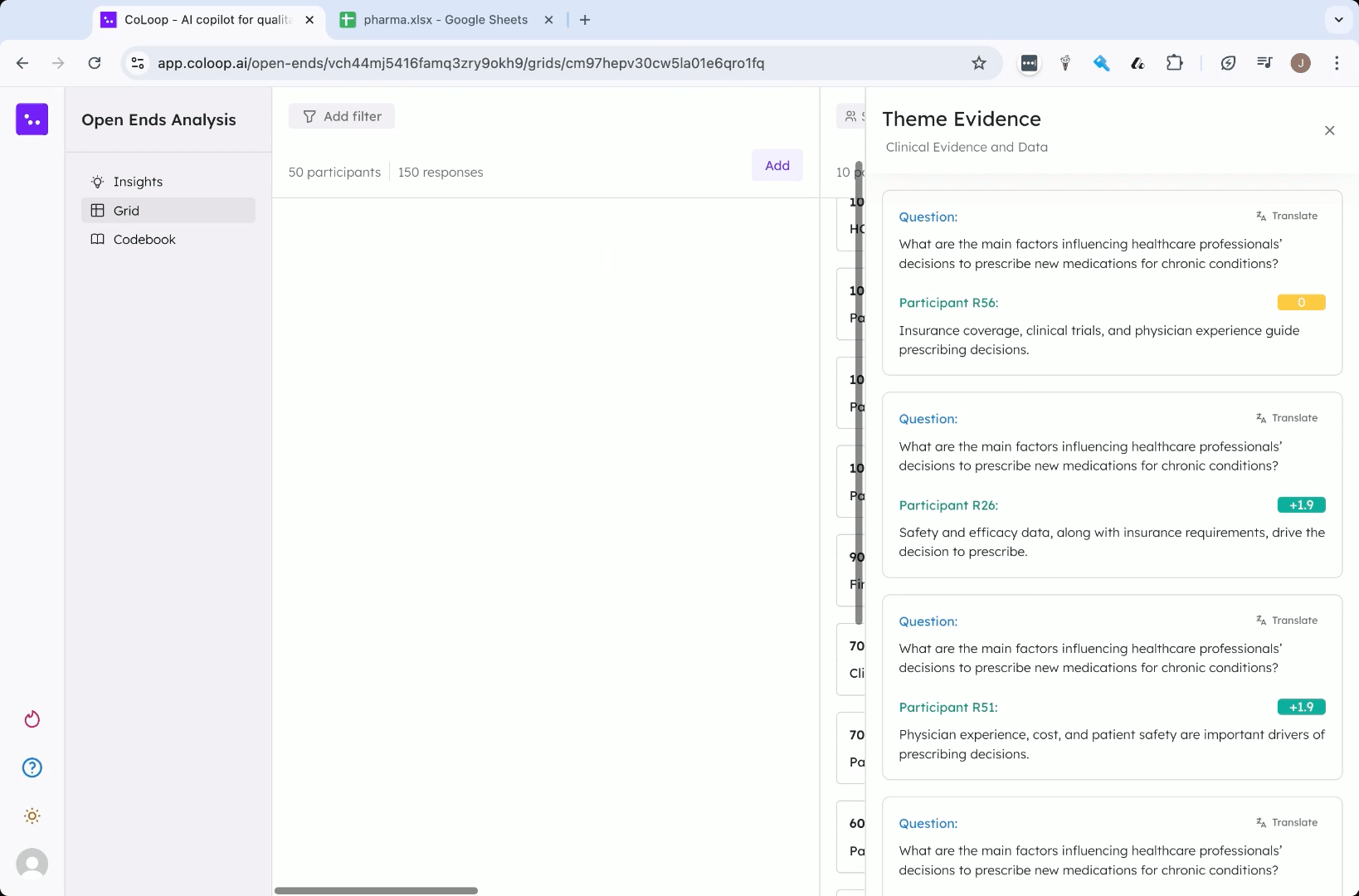 Analysing Open Ends Data - CoLoop.ai